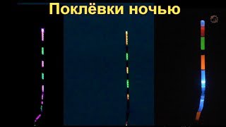 Поплавки светящиеся при поклевке