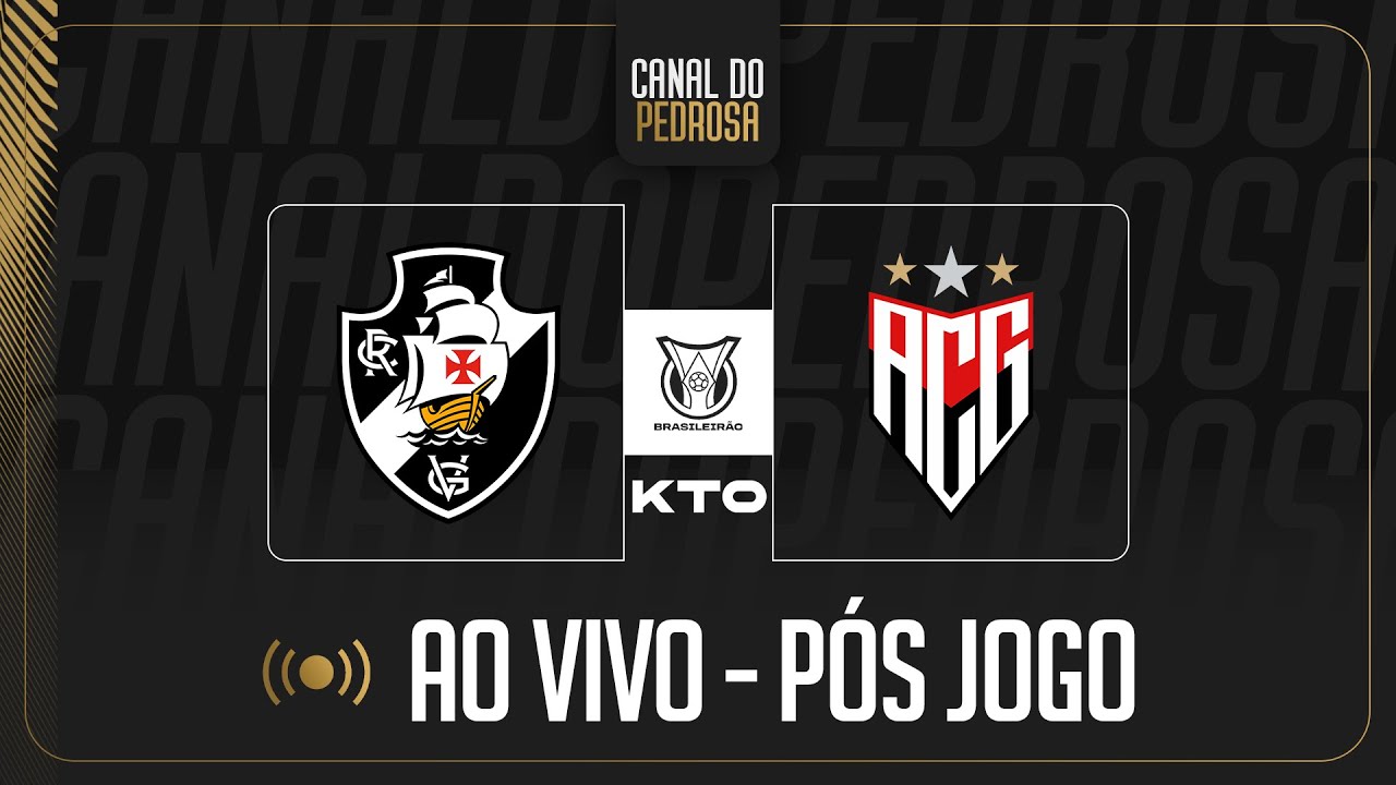 LIVE KTO PÓS-JOGO | VASCO 2X2 ATLÉTICO-GO | MAIS UM VEXAME DO TIME QUE MENOS COMPETE NA SÉRIE A