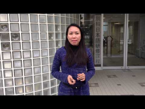 Nakano Meriam（From Philippines） Welcome to Meikai University Special Japanese Language Course