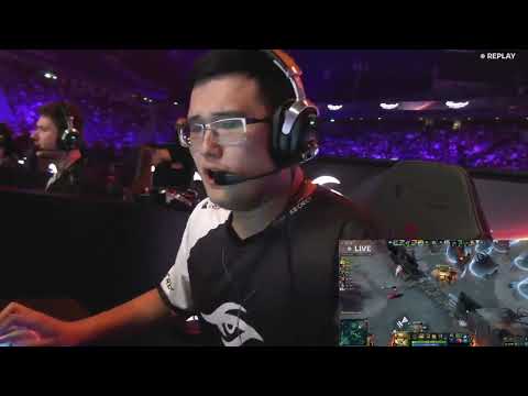 Zayac Stand Up Screaming | Rage Winning War Moment #ti2022 #dota2