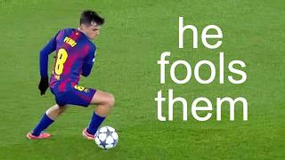 Pedri keeps spinning away from everyone…