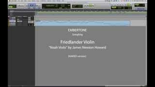 Video thumbnail for Embertone - Friedlander Violin Demo "Noah Visits" by Embertone