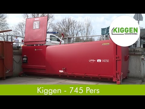 Kiggen portable compactor PD 745
