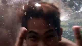 preview picture of video 'Sony Xperia V Underwater Video 3 at Bato Springs'