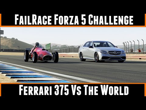 First Gear Forza 5 Challenge Ferrari 375 Vs The World