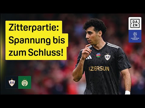 Qarabag - Ferencvaros | UEFA Champions League | DAZN Highlights