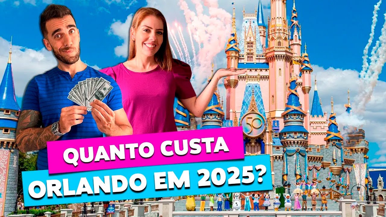 QUANTO CUSTA VIAJAR A ORLANDO E DISNEY EM 2024?