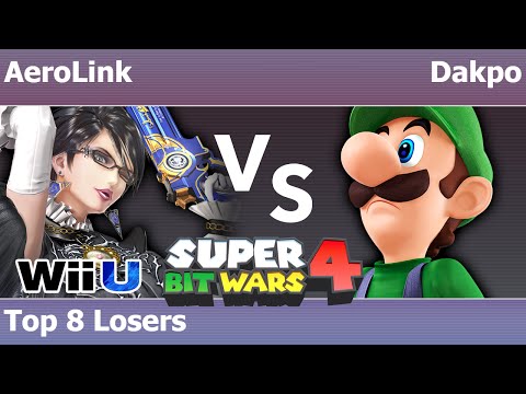 SBW4 Smash 4 - AeroLink (Bayonetta) vs FX | Dakpo (Luigi) - Top 8 Losers