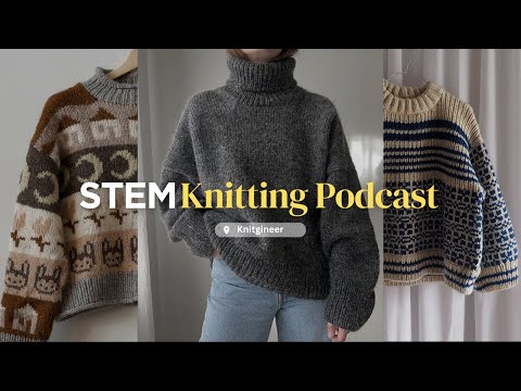 Winter knitting, knitting books, sustainable yarn & lots of Ozetta patterns  | STEM Knitting Podcast