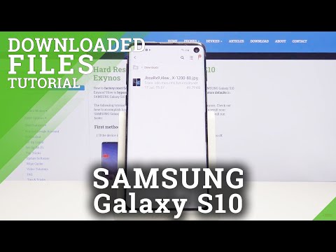 How to Locate all Download Files on Samsung Galaxy S10 – Access Downloads