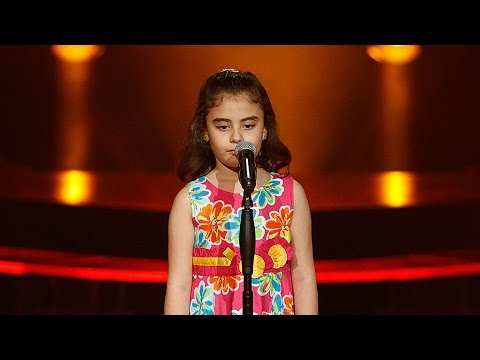 غنى بو حمدان – اعطونا الطفولة - مرحلة الصوت وبس – MBCTheVoiceKids