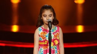 غنى بو حمدان – اعطونا الطفولة - مرحلة الصوت وبس – MBCTheVoiceKids