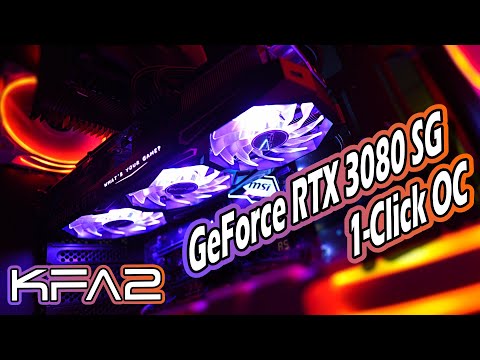KFA2 GeForce RTX 3080 SG [1-Click OC] Test - schnell 🚀und dabei eiskalt 🧊 ?