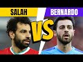 SALAH vs BERNARDO SILVA ⚽ ALL STATS 2022 📊