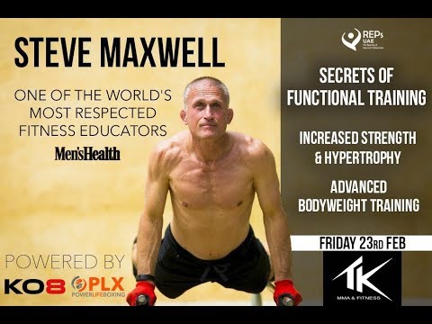 Steve Maxwell Middle East Seminars!