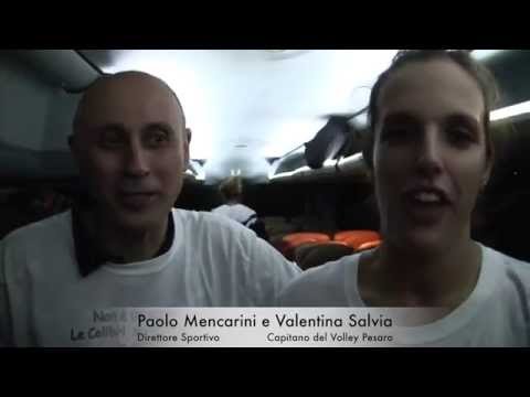 VOLLEY PESARO intervista VALENTINA SALVIA e PAOLO MENCARINI - Promozione in A2