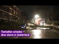 Tientallen schades door storm in Gelderland