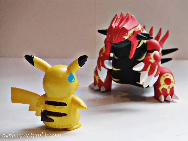 Vídeo relacionado con HP-06 Figura oficial de Pokemon X e Y Primal Kyogre