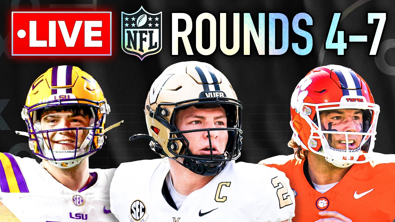⏰ NFL Draft, Rounds 4-7 | Expert Grades for Every Pick