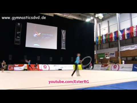 Victoria Mazur Hoop Training - GP Brno 2016
