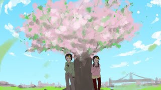 Xiba feat.錯音ジバ・シノ - 葉桜の唄 / Song of the Green Blossoms 【Lyric Video】