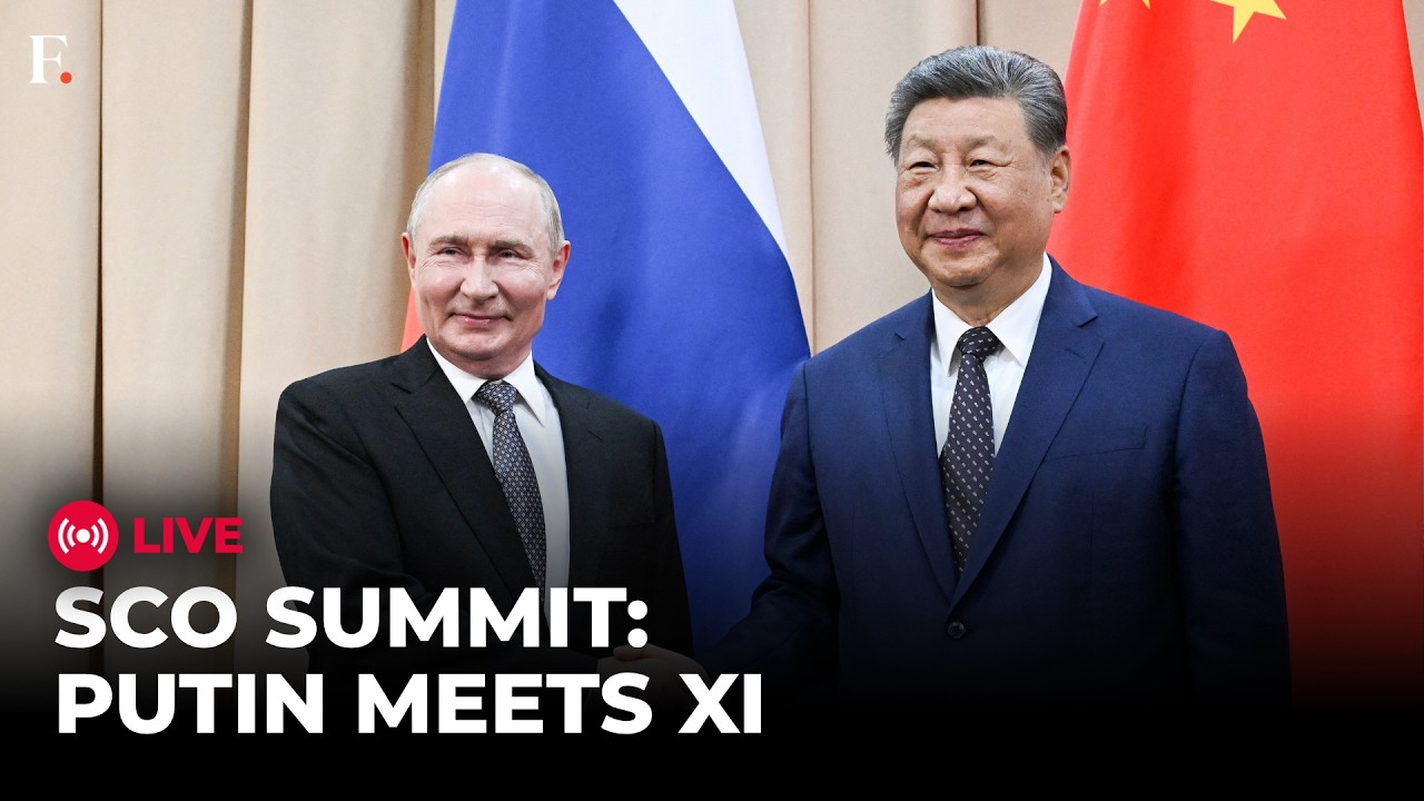 LIVE: Russian President Vladimir Putin Arrives for SCO Summit