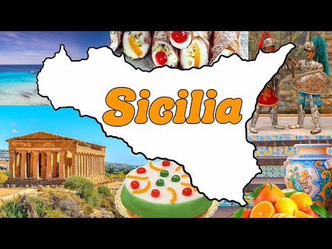 🍋🍊 LA SICILIA - Le Regioni d'Italia (Geografia) 📚🌍