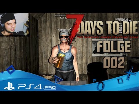 7 DAYS TO DIE 🇩🇪 -DER HANDWERKER - Folge 002 Let´s Play 7 DAYS TO DIE PS4 Deutsch FACECAM