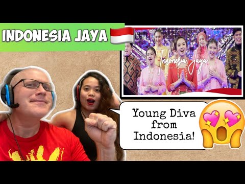 Lyodra, Tiara, Ziva, Nuca, Mahalini, Sam, Novia Bachmid, Agseisa - INDONESIA JAYA | REACTION!🇮🇩
