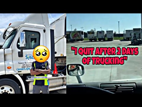Truck Driver Quits After 2 Days Of Local Trucking & Thousands Of Truckers Hate On Him 😵
