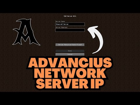 Minecraft Advancius Network Server IP Address