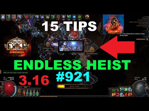 [Path of Exile] 15 TIPS For ENDLESS HEIST in 3.16 Scourge League - 921