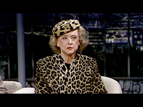 Bette Davis Talks About Her Acting Career on The Tonight Show Starring Johnny Carson