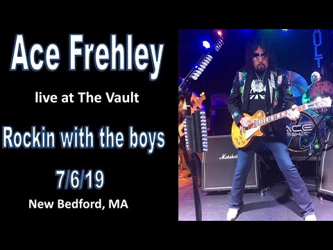 Ace Frehley - FRONT ROW - Rockin with the boys-  live at The Vault, 7/6/19 in New Bedford, MA
