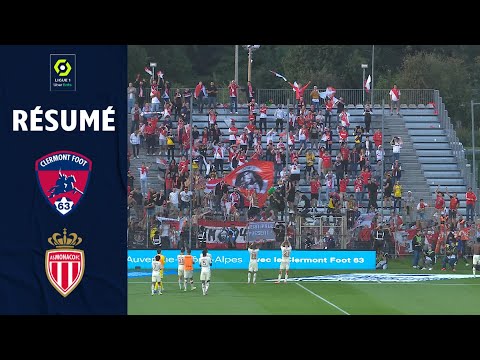 CLERMONT FOOT 63 - AS MONACO (1 - 3) - Résumé - (CF63 - ASM) / 2021-2022