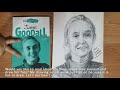 Drawing Dr Jane Goodall 연필 드로잉
