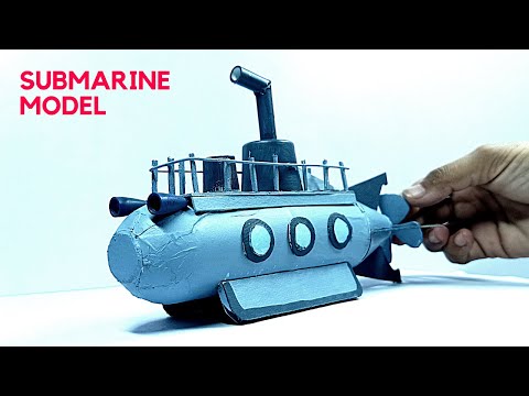 How to make Submarine Model | DIY Submarine | Underwater submarine model | Mini Submarine | DIY Ship