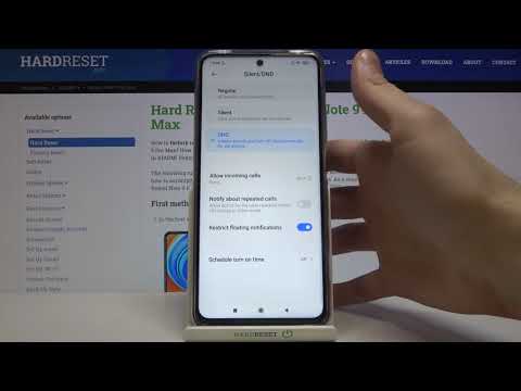 How to Allow Do Not Disturb Mode in XIAOMI Redmi Note 9 Pro Max – Change Audio Profile