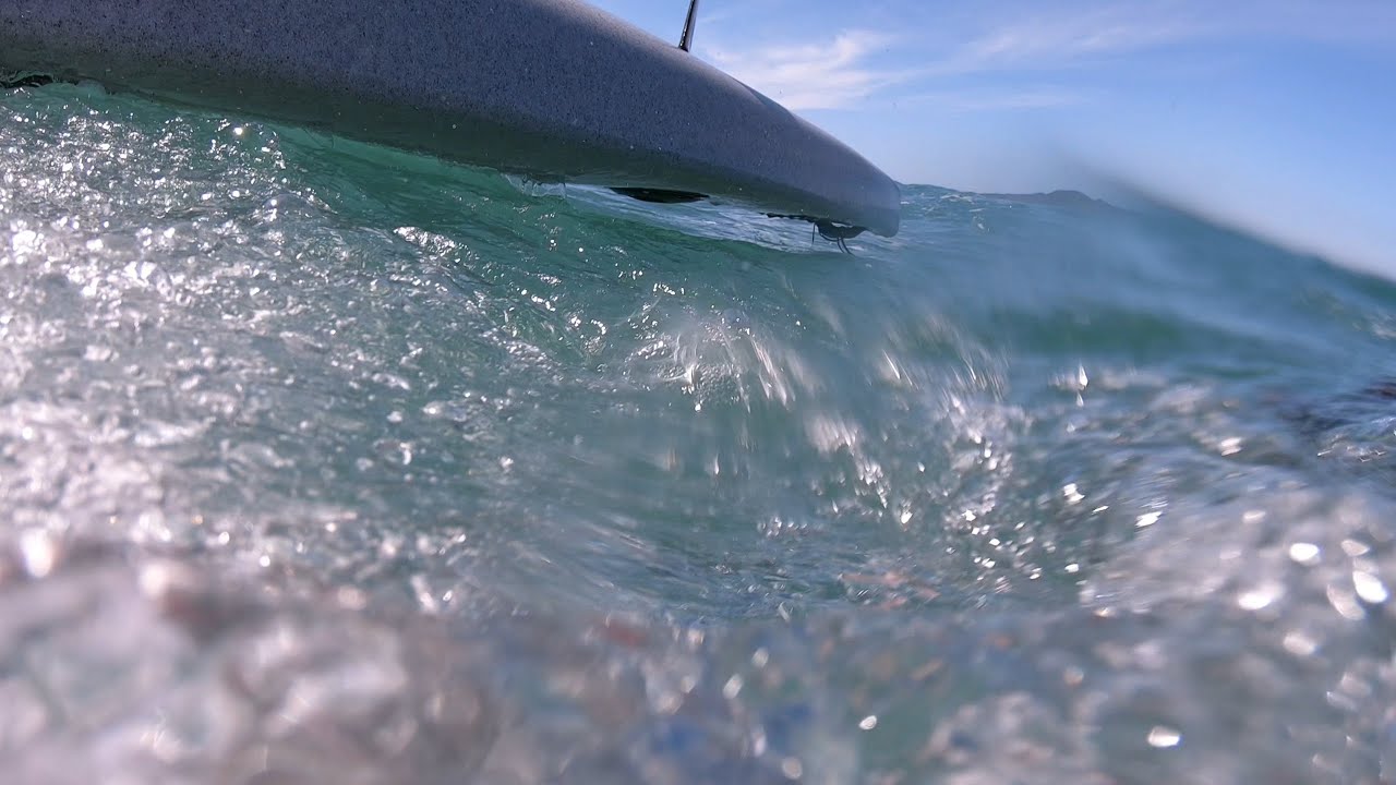 Capsizing in V7 Epic surfski!