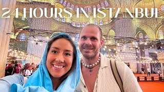 Travel vlog - One Day in Istanbul, Turkey | Blue Mosque, Grand Bazaar, Galata Tower, & More!