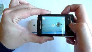 Sony Ericsson X10 Mini Pro - camera interface
