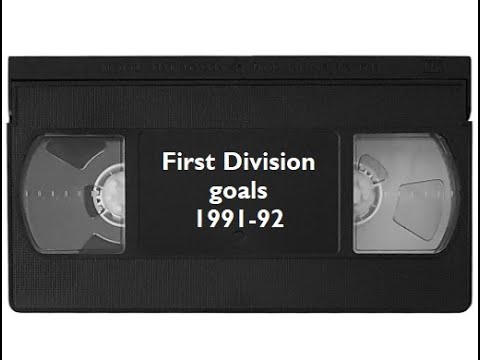 First Division goals 1991-92: VHS cassette