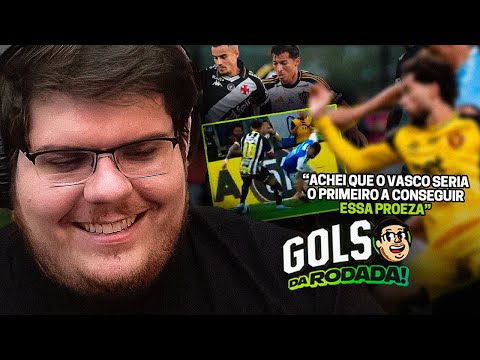 CASIMIRO REAGE: GOLS DO BRASILEIRÃO 2025 - RODADA 19 | Cortes do Casimito