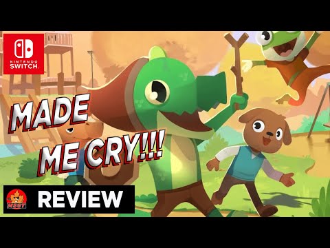 LIL GATOR GAME Nintendo Switch Review | This Indie Hidden Gem Actually Made Me Cry! (A Bit :P)