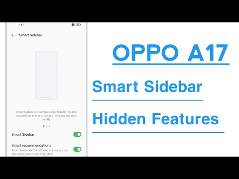 OPPO A17 Smart Sidebar Hidden Features