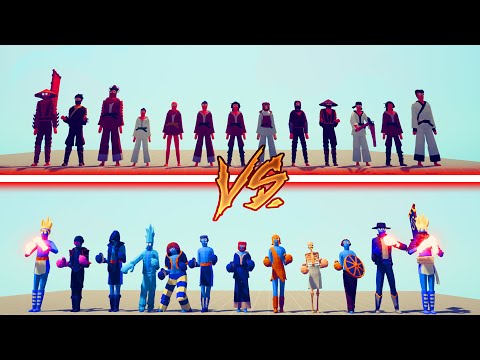 BOXER TEAM vs TAEKWONDO TEAM - Totally Accurate Battle Simulator | TABS