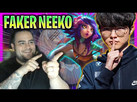 FAKER TRIES NEW NEEKO REWORK! - T1 Faker Plays Zeeko MID vs Annie!