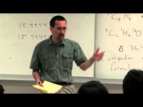 ケム 203有機分光法.講義 05.同位体の質量、豊富さ、質量分析法 (Chem 203. Organic Spectroscopy. Lecture 05. Isotopic Masses, Abundances, and Mass Spectrometry)