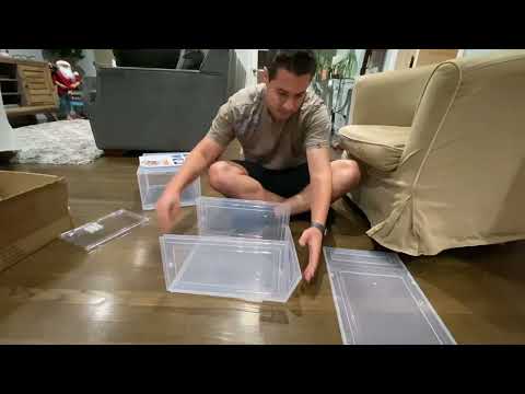 Hat Organizer Box Set of 2