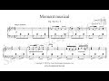 Schubert : Moment musical Op. 94, No. 3, D 780